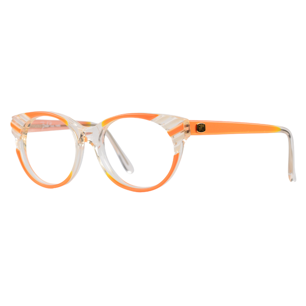 1980s Orange Cateye by Emilio Pucci