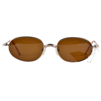 1990s Krizia Gold Oval Japan