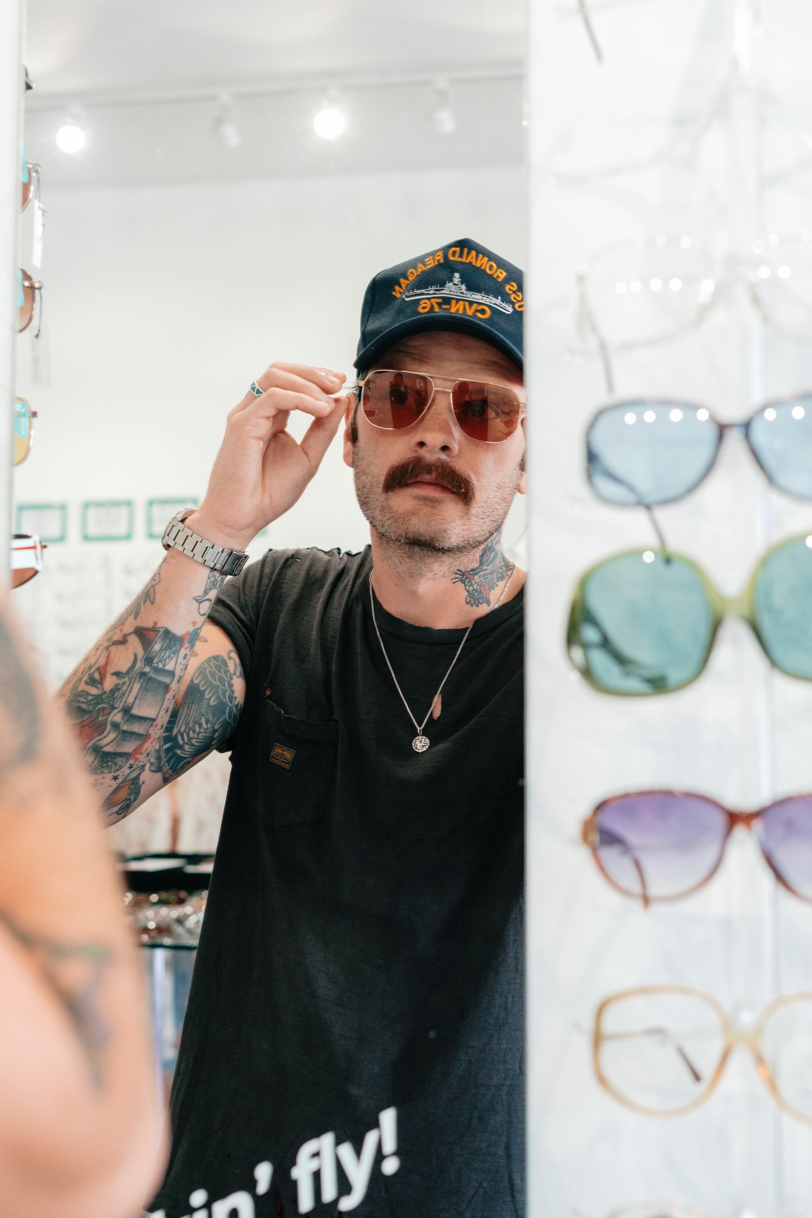 Private styling session at Revival Vintage Eyewear