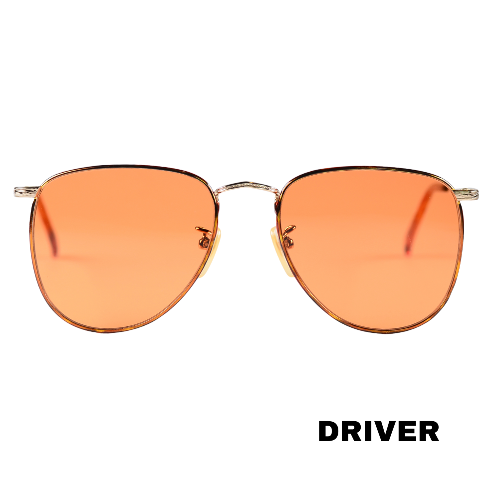 1980s Blocker in Deep Brown