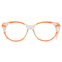 1980s Orange Cateye by Emilio Pucci