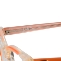 1980s Orange Cateye by Emilio Pucci
