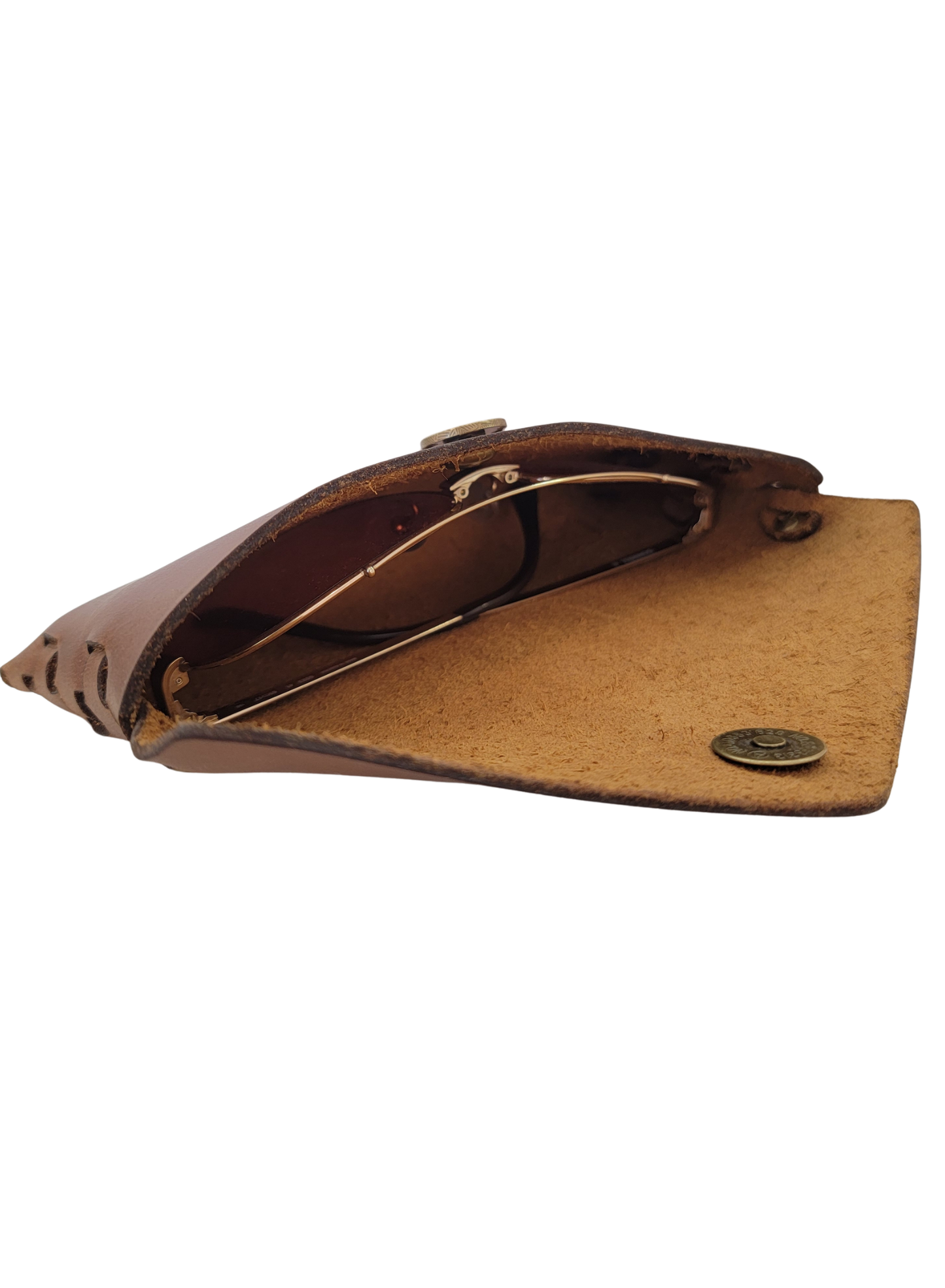 Revival Eyewear Handmade USA Leather Case