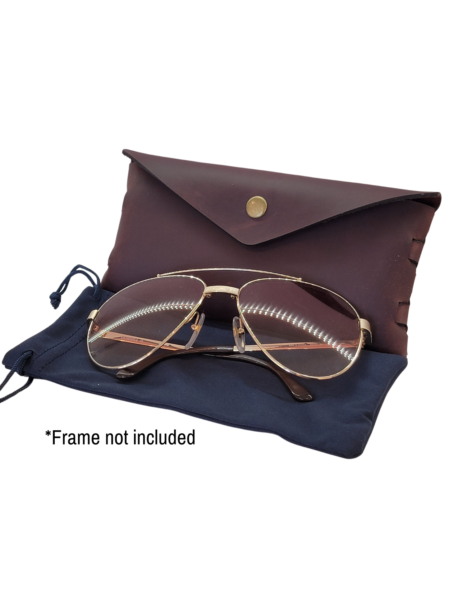 Revival Eyewear Handmade USA Leather Case
